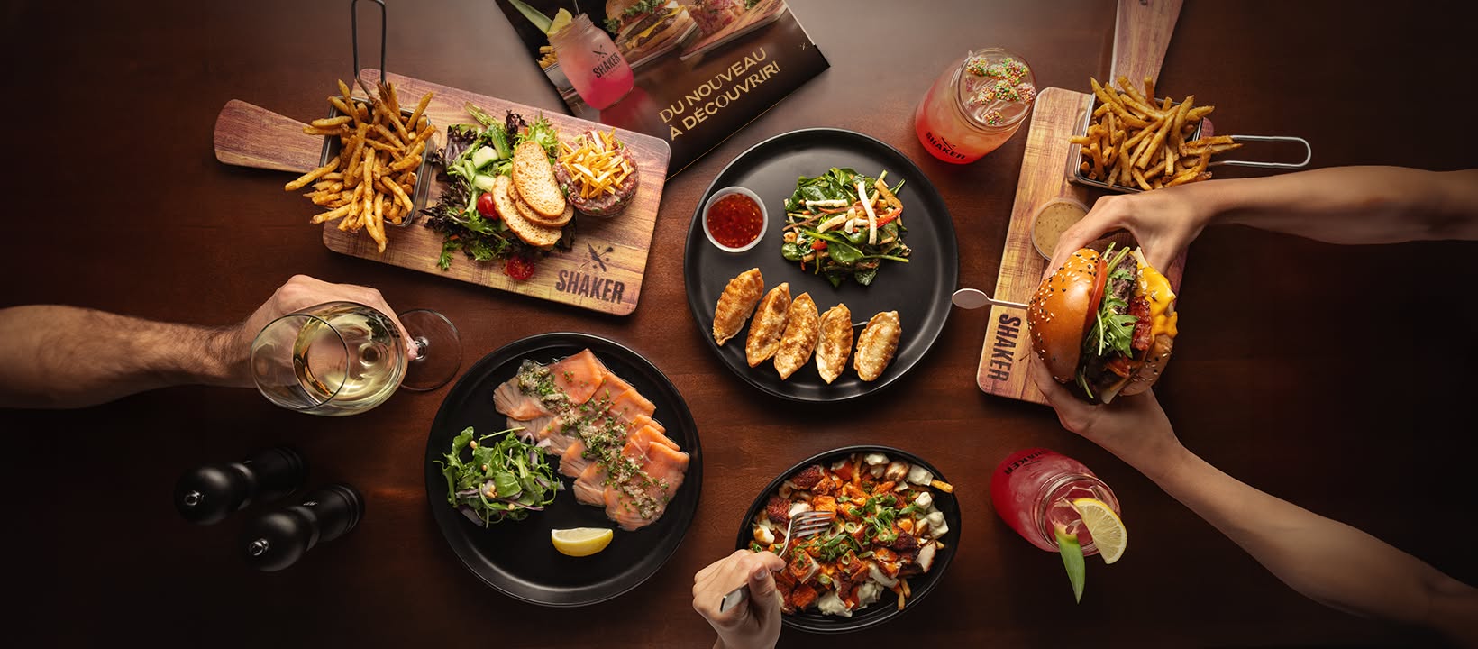 Carte-cadeau de 50$ - Shaker Cuisine & Mixologie Trois-Rivières <br><h5 style="color: rgb(255,0,0)">Carte-cadeau envoyée par courriel</h5>