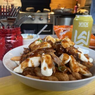 2 poutines et 2 bières - Grand BBQ de Warwick