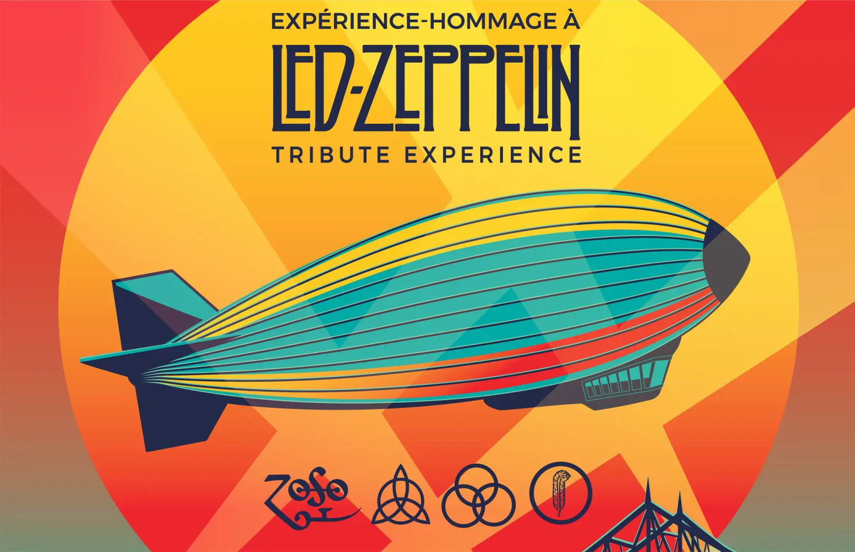 Paire de billets Kashmir - Hommage à Led Zeppelin - Salle Kingsey Théâtre des Grands Chênes