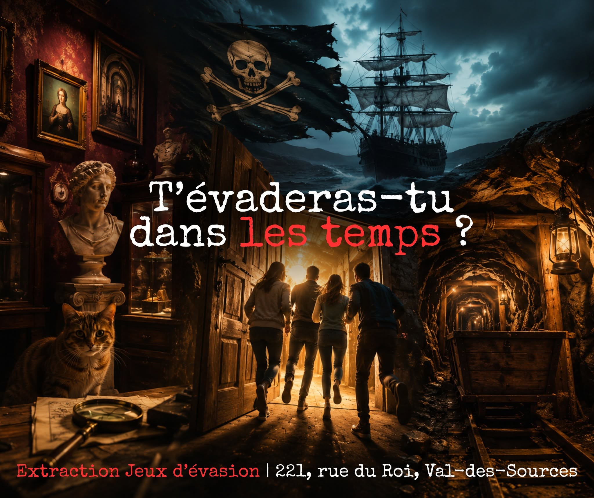Jeu d'évasion d'une heure pour une personne - Extraction Jeux d'Évasion